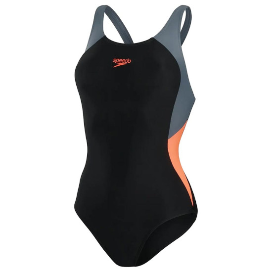 Speedo Γυναικείο ολόσωμο μαγιό Colourblock Splice Muscleback Speedo Γυναικείο ολόσωμο μαγιό Colourblock Splice Muscleback